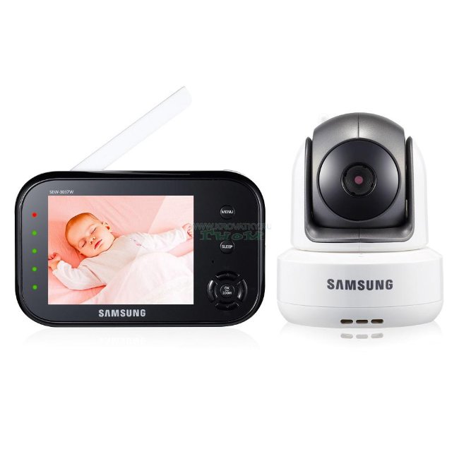 Видеоняня Samsung SEW-3037WP (поворотная камера)